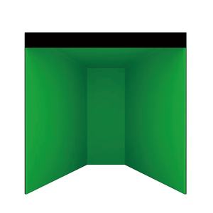 360° Tragbare Fotobox-Kabine mit Anpassbarem Fotohintergrund für Hochzeiten und Partys - Design-Partyausstattung - Product Image 4