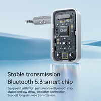 Émetteur et récepteur Bluetooth T67 5.3 2 en 1 Adaptateur Bluetooth sans fil 3,5 mm