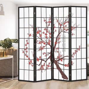 Écran de <span class=keywords><strong>séparation</strong></span> en bois pliant Shoji mobile de style japonais - Product Image 5