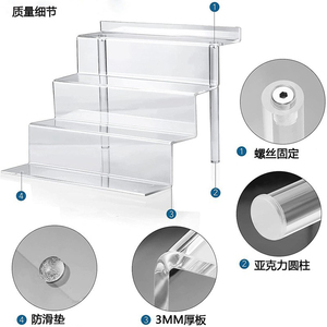 ชั้นวางโชว์น้ำหอมอะคริลิคใส - Product Image 6