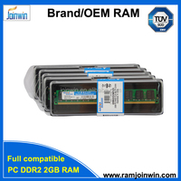 Profitez d'une garantie à vie, mémoire RAM DDR2 2 Go 800 MHz ECC DDR, chipset original ETT, compatible avec toutes les cartes mères, certifié CE pour ordinateur de bureau