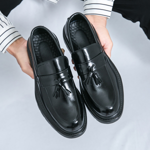 Chaussures mocassins de <span class=keywords><strong>marque</strong></span> tendance, cuir brillant, chaussures pour hommes du Brésil, mocassins, produits à succès 2022 - Product Image 3