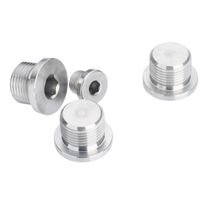 Chine attaches DIN908 Duplex en acier inoxydable 2507 bouchon hexagonal creux bouchon de tuyau d'huile bouchon à vis à six pans creux - Product Image 5