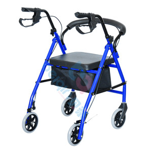BQ3003C Usine <span class=keywords><strong>pas</strong></span> <span class=keywords><strong>cher</strong></span> prix médical léger déambulateur pliant avec sièges - Product Image 3
