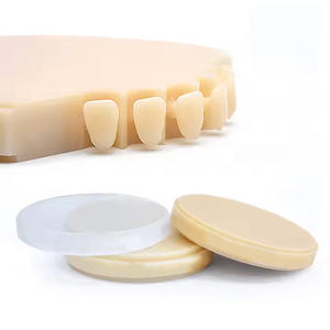 Disque en résine PMMA flexible dentaire CAD CAM multicouche bicolore 10-30mm d'épaisseur Temp Prothèses dentaires Bases modèles Ortho - Product Image 3