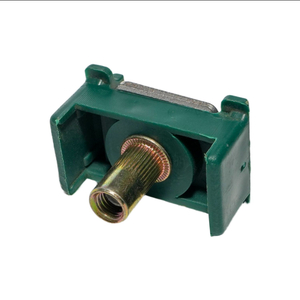 Accessoires de clôture en fer résistants aux intempéries, écologiques, avec revêtement en poudre antirouille : supports, embouts de <span class=keywords><strong>base</strong></span>, quincaillerie <span class=keywords><strong>pour</strong></span> clôture extérieure - Product Image 4