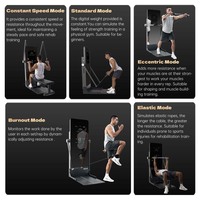 Nuevo Espejo Inteligente para Fitness con Pantalla Táctil de 23.8 Pulgadas, Pantalla HD, Equipo de Entrenamiento de Fuerza para Gimnasio en Casa, 2026