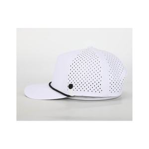 Chapeau de golf brodé sur mesure Casquette de baseball à 5 panneaux Casquette de baseball ultra performante et résistante à l'eau UPF 50 unisexe pour hommes à séchage rapide - Product Image 6