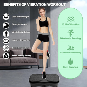 Plateforme vibrante oscillante puissante pour la perte de <span class=keywords><strong>poids</strong></span> et le fitness à domicile, vente en gros directe usine de machines d'exercice ABS - Product Image 3