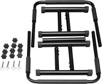 Barre de traction réglable en acier IUNNDS 126x72x94cm, portable, pour usage domestique, exercices fonctionnels, barres parallèles robustes, équipement de musculation