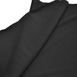 Tela de crepé de poliéster 100% al por mayor de China Formal negro Tik Tok Abaya para vestidos de niñas prendas transpirables para ropa árabe - Product Image 3