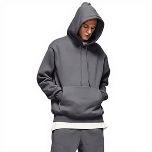 ODM OEM Sweat à capuche unisexe d'hiver 380g 100% coton molletonné coupe classique impression numérique respectueux de l'environnement sweats à capuche personnalisés 45 couleurs - Product Image 1