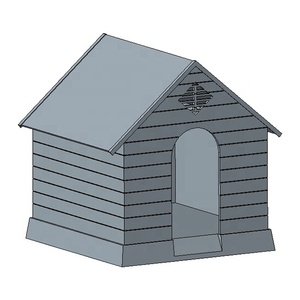 Yüksek kaliteli lüks eko dostu Pet kedi evi plastik açık köpek evi - Product Image 6