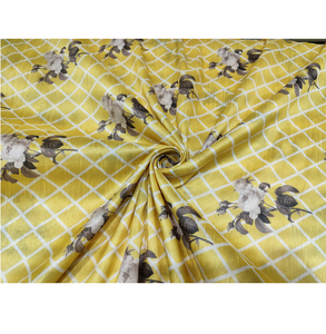 Tela Satén Suave y Lisa Estampada 100% Poliéster Multicolor para Manualidades, Costura, Vestidos de Novia, Material Brillante - Product Image 6