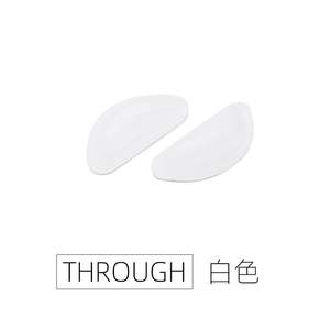 Coussinets de nez en silicone de type D, noirs, antidérapants, accessoires pour lunettes, été 2024 - Product Image 4