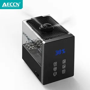 AECCN hot sale 150W 6L Sleep mode Water Shortage protect Medical Stone Filter remote control smart home appliances humidifiers