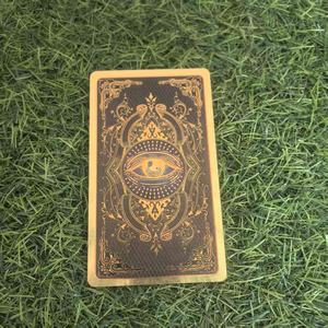 بيع بالجملة مخصص رقائق الذهب اللغة الإنجليزية والإسبانية التارو PVC ESPANOL التارو مع دليل - Product Image 6