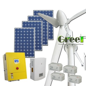 ระบบพลังงานไฮบริดพลังงานลมและพลังงานแสงอาทิตย์ 10KW 20KW 50KW พร้อมแบตเตอรี่ลิเธียมคุณภาพสูง - Product Image 4