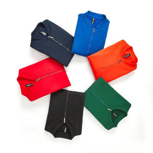 Giacca da Baseball da <span class=keywords><strong>uomo</strong></span> a maniche lunghe per negozi di frutta e supermercati con cappotto con logo ricamato personalizzato - Product Image 4