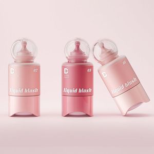 Rubor Líquido Vegano Orgánico Personalizado OEM, <span class=keywords><strong>Crema</strong></span> para Mejillas Resistente al Agua, Rubor de Maquillaje de Marca Privada, OEM, el <span class=keywords><strong>Mejor</strong></span> Rubor Orgánico Personalizado - Product Image 6