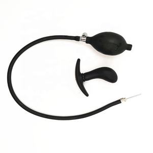 Tapón anal inflable de expansión de silicona de buena calidad, juguete sexual a tope impermeable de grado médico seguro para el cuerpo para hombres, mujeres y principiantes - Product Image 5