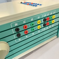 Kit de prueba de relé de protección Juego de prueba de inyección de inyector de corriente secundaria Probador de protección de relé de seis fases con software