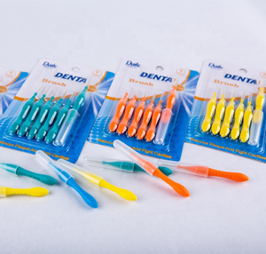 Cura quotidiana all'ingrosso spazzola interdentale forma le dimensioni 0.45mm 0.6mm 0.7mm 0.8mm pulizia orale per uso domestico - Product Image 6