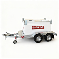 SUMAC AUTO Mini station-service portable personnalisée Distributeur de carburant en acier pour composants de base essence et diesel, y compris réservoir et pompe