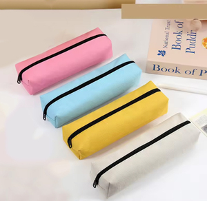 Simple Solid Color Large Capacity Custom Pencil Case - Product Image 3