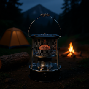 Chauffage au kérosène portable 9000 BTU 5 gallons, flamme réglable, pour camping, intérieur et extérieur - Product Image 2