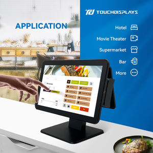 Touchแสดง15.6 Wifi โดนัทยืน Selfserive Pos ชาร์จเครื่องหยอดเหรียญ - Product Image 4