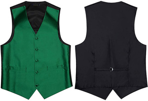 Ensemble de 3 pièces de veste Jacquard florale pour hommes, costume carré avec cravate, <span class=keywords><strong>gilet</strong></span> pour smoking fête de <span class=keywords><strong>mariage</strong></span> - Product Image 4