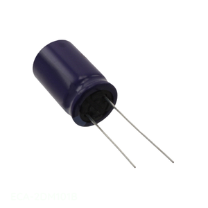 Condensateur traversant à monture radiale en aluminium 100 µF 20 % 200 V ECA-2DM101B - Product Image 1