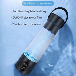Botella inteligente Botella de agua de hidrógeno portátil SPE PEM Botella de iones de hidrógeno Taza 500ml de agua de hidrógeno rica Salud - Product Image 3