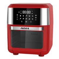 Four combiné multifonction AOJA 12L avec écran tactile, friteuse à air 1800W, grill à vapeur à convection sans huile avec arrêt automatique
