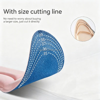 Semelles personnalisées pour femmes, confort, sport, absorption des chocs, massage, mousse à mémoire de forme découpable, semelles pour chaussures à talons hauts