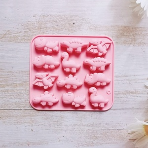 3D <span class=keywords><strong>dinosaurio</strong></span> silicona <span class=keywords><strong>Fondant</strong></span> Chocolate caramelo molde galleta <span class=keywords><strong>pastel</strong></span> vela jabón artesanía hornear molde decoración pastelería DIY herramientas - Product Image 6