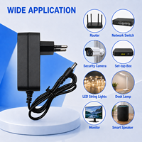 Adaptateur secteur AC/DC 6V 1A avec protection contre les surintensités, prise EU/AU/UK/US, large compatibilité, chargeur mural 6W