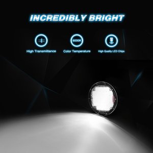 185w 9 pollici luci di guida nero rotondo Led pod per Jeep <span class=keywords><strong>Offroad</strong></span> 4*4 tetto Bar paraurti - Product Image 3