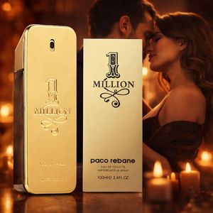 <span class=keywords><strong>Million</strong></span> de <span class=keywords><strong>Paco</strong></span> <span class=keywords><strong>Rabanne</strong></span>, Eau de Toilette en Spray de 3.4 oz para <span class=keywords><strong>Hombre</strong></span>, Nuevo, Regalo para el Día de San Valentín - Product Image 2