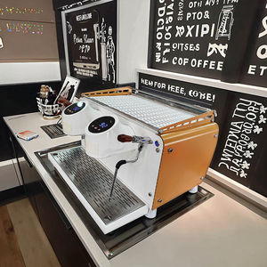 Máquina de Espresso Comercial Zilong 9BRs de Doble Grupo con PID, 3 Calderas Independientes Programable y Eléctrica para Cafetería y Restaurante - Product Image 1