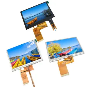 4,3-Zoll-TFT-LCD-Touchscreen-Modul CTP/RTP für optionale 40-polige RGB-Schnitts telle 480*272 4,3-Zoll-Touchscreen-LCD