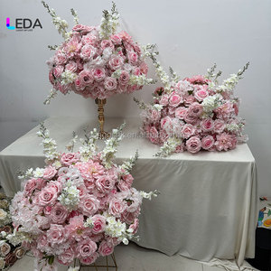 Centros de Mesa Decorativos de Flores Artificiales de Seda de Lujo, Alta Calidad, Venta al Por Mayor de Fábrica, Populares para Bodas - Product Image 2