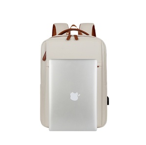 Wholesale Lightweight Waterproof Zipper Oxford <b>Laptop</b> <b>Backpack</b> Custom Business School Travel Bag Physiological Curve Back for - Product Image 2