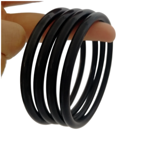 خواتم مطاطية مخصصة بسعر الجملة، سيليكون قياسي AS568 FPM FFKM HNBR NBR FKM، خاتم مطاطي - Product Image 2