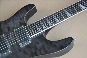 Chitarra Trasparente Nera a 6 Corde per Mancini Flyoung - Product Image 3