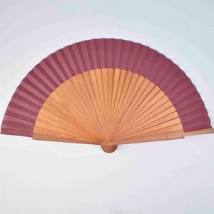 Custom Printed Classic Portable Foldable Bamboo <b>Handheld</b> <b>Fan</b> for Business Gifts Chinese New Year Festival Parties - Product Image 1