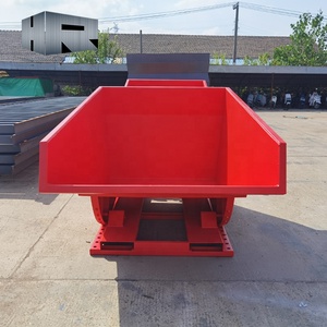 Contenitori per Rifiuti in Acciaio Ecologici ad Alta Capacità per Carrelli Elevatori, Cassoni Ribaltabili per Rottami e Rifiuti - Product Image 2