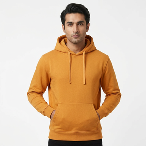 Best Selling 100% Cotton French Terry Heavyweight <b>Oversized</b> <b>Hoodie</b> Streetwear Drop Shoulder Pullover Blank Men Wear <b>Hoodie</b> - Product Image 1