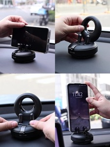 Soporte Magnético Plegable para Teléfono para Coche y Escritorio, Imanes de Neodimio N52, Base Adhesiva 3M, Ajustable en Tres Ejes, Impermeable - Product Image 1